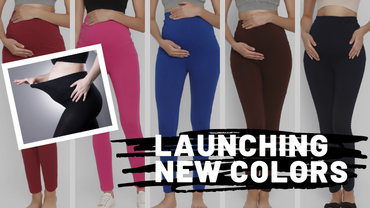 Our Maternity Leggings Are Now Available in 9 New Colors