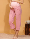 Pregnancy Ribbed-Knit Pajama