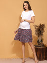 Maternity Ditsy Printed Skirt