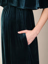 Velvet Pregnancy Dress