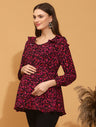 Maternity Ditsy Floral Top