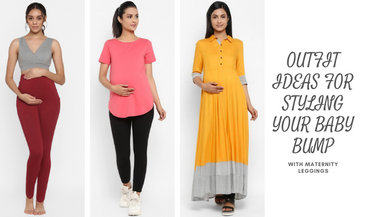 10 Ways To Style Wobbly Walk Cotton Maternity Leggings!