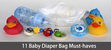 11 Things Every Mom Must Have In Her Baby Diaper Bag