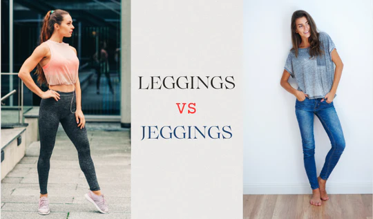 Difference Between Leggings and Jeggings