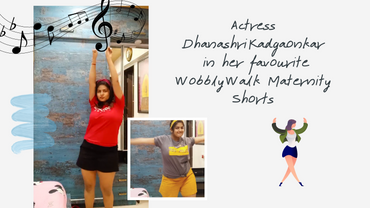Dhanashri Wear WobblyWalk Maternity Shorts