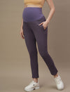 2pc. Maternity Jacquard Top + Leggings Set - Winter