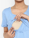 Maternity Half Sleeves Nursing T-shirt