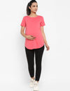 Essentials 2-Pack Maternity Half Sleeves T-Shirt