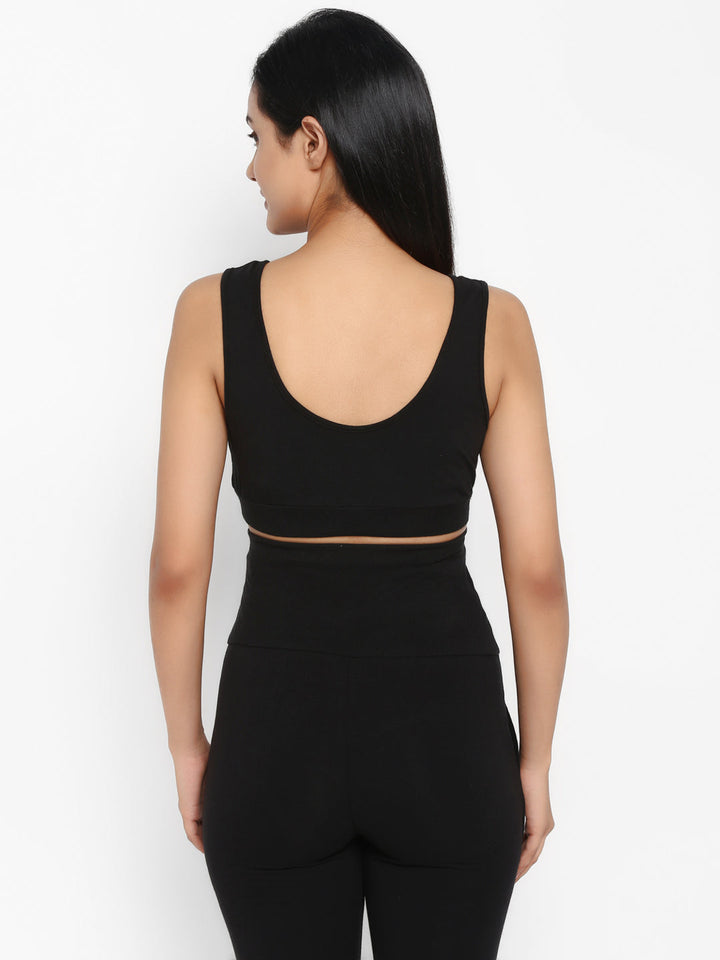 Black Maternity & Nursing Bra