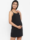 2-pack Maternity & Nursing Camisole- Beige/Black