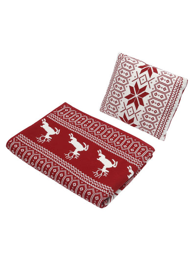 Newborn AC Blanket Set- Red