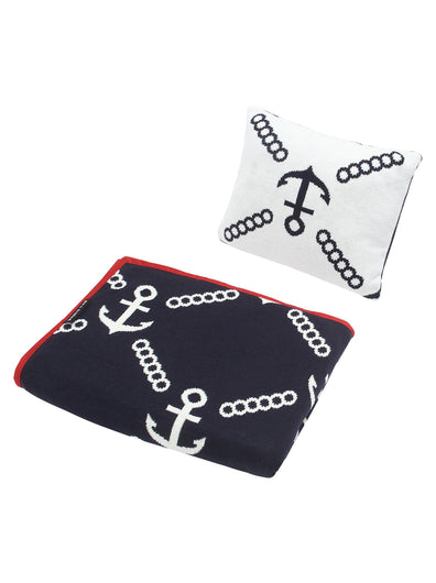Newborn AC Blanket Set- Anchor