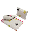 Newborn Blanket Set with Toy- Star Print