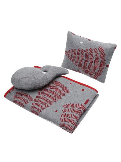 Newborn Blanket Set with Toy- Tree Print