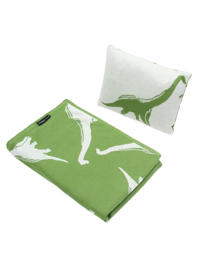 Newborn AC Blanket Set- Dinosaur