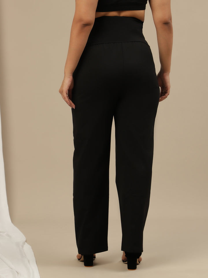 Wide-Leg Maternity Formal Pants