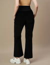 Black Corduroy Maternity Bootcut Pants