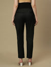 Black Maternity Formal Dress Pants