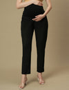 Black Maternity Formal Dress Pants