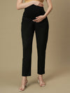 Black Maternity Formal Dress Pants