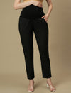 Black Maternity Formal Dress Pants
