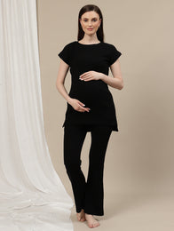 Maternity Rib Co-ord Set