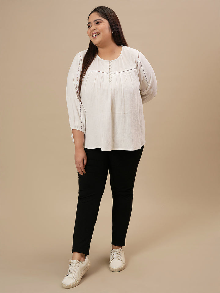 Black Plus Size Leggings With Pockets