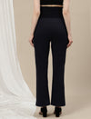 Ultra-Stretch Bootcut Maternity Pants- Blue