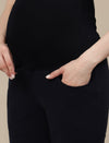 Ultra-Stretch Bootcut Maternity Pants- Blue
