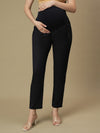 Blue Maternity Formal Dress Pants