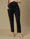 Blue Maternity Formal Dress Pants