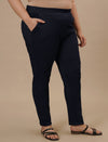 Plus Size Women’s Skinny Fit Stretch Denim Jeggings - Blue