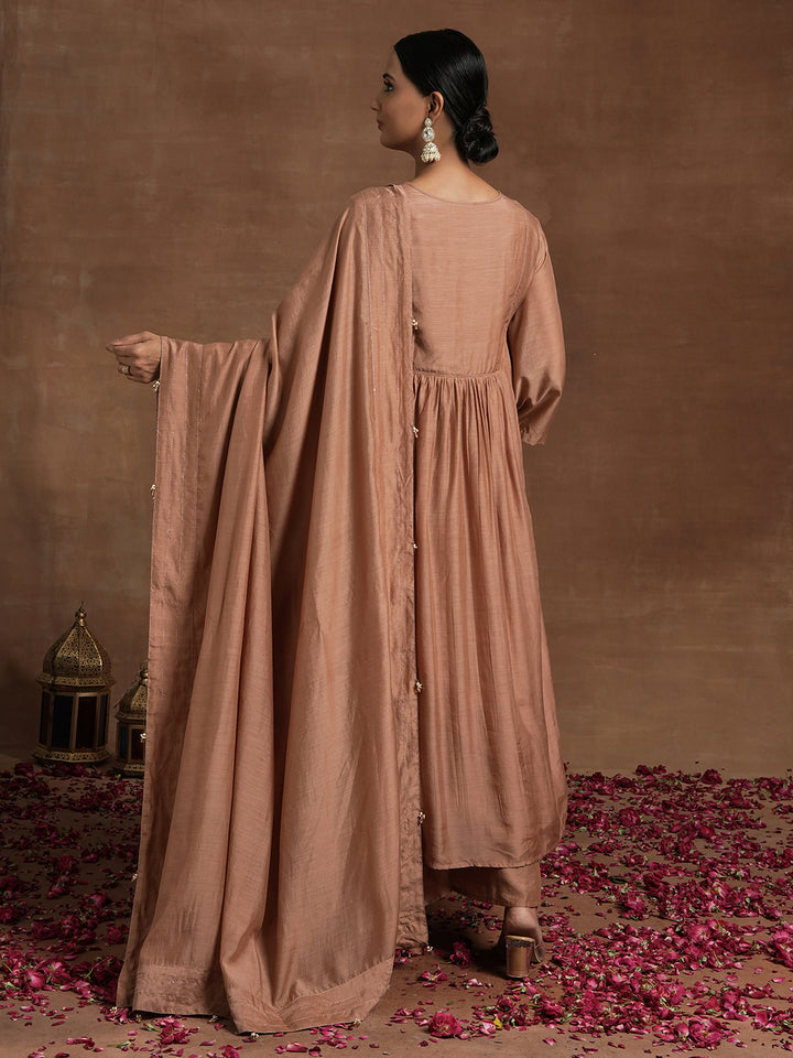 Blush Pink Maternity Kurta Palazzo Set