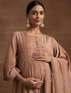 Blush Pink Maternity Kurta Palazzo Set