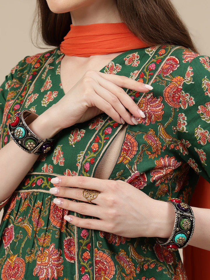 3pc. Maternity Cotton Salwar Suit