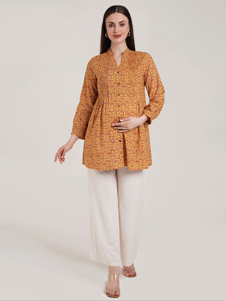 Cotton Maternity Coord Set