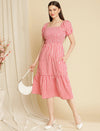 Feeding Cotton Midi Dress