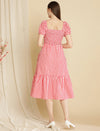 Feeding Cotton Midi Dress