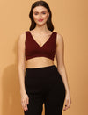 Wine Berry Maternity & Nursing Bra