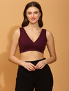 Purple Maternity & Nursing Bra