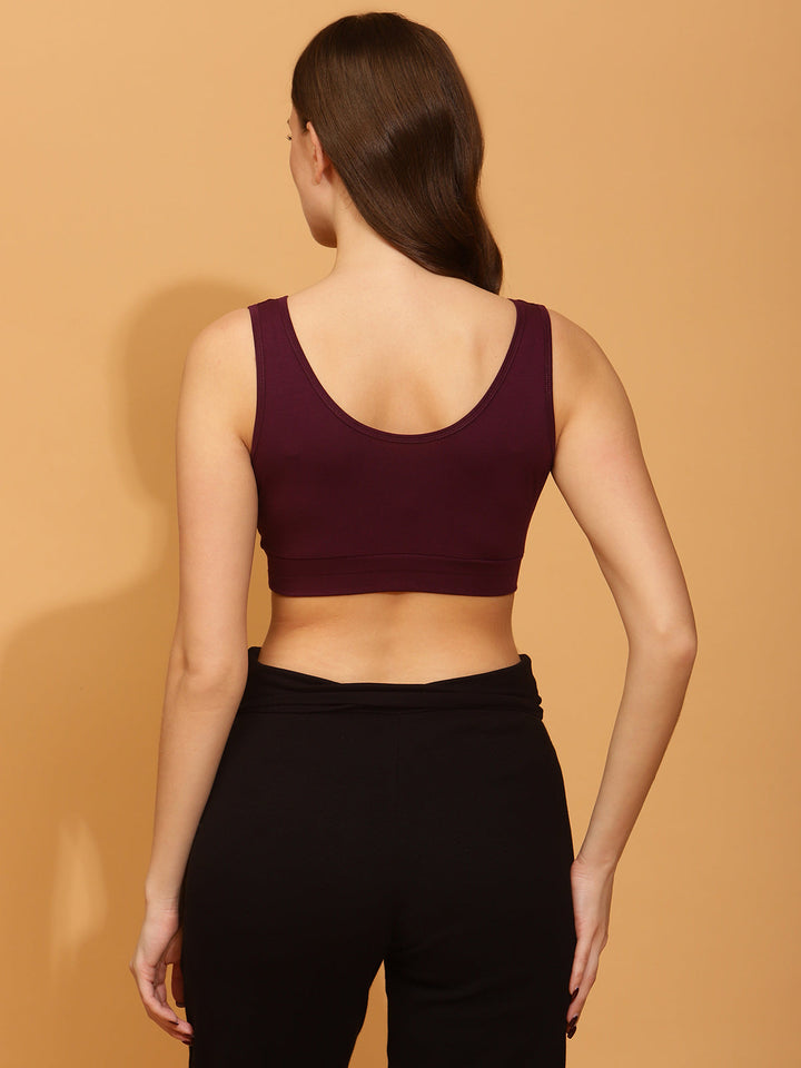 Purple Maternity & Nursing Bra