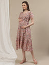 Floral Maternity Dress