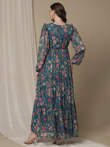 Floral Nursing Dress