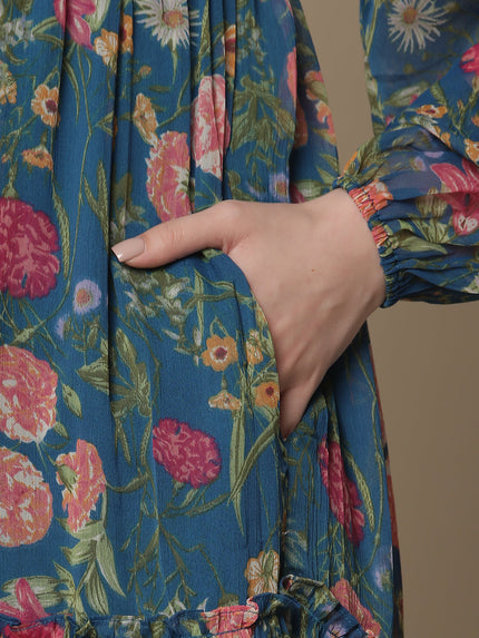 Floral Nursing Dress