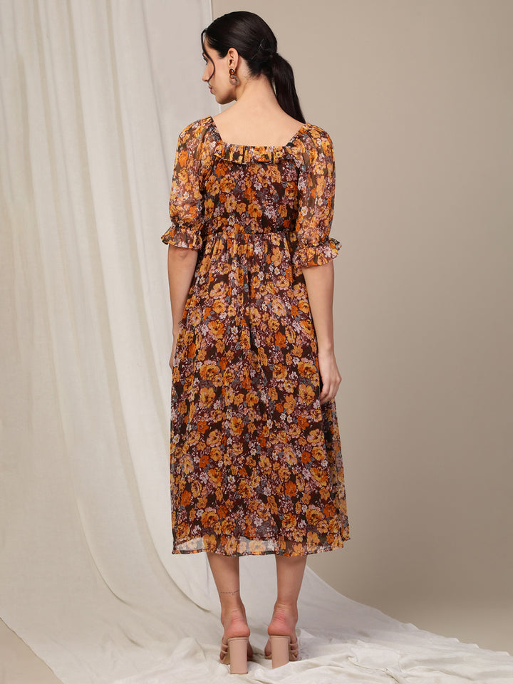 Floral Pregnancy Dress