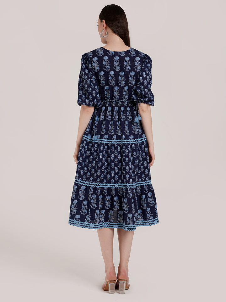 Floral Print Maternity Dress