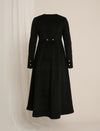 Formal Maternity Winter Dress - Black