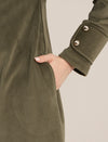 Formal Maternity Winter Dress - Green