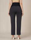 Grey Maternity Stretchy Straight Pants