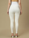 High-rise Maternity Jeggings- White